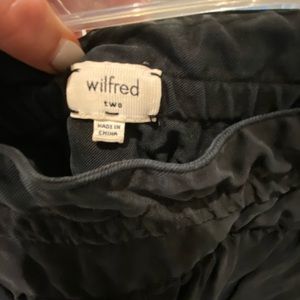 Wilfred Black Slouch Pants